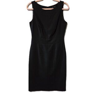 H&M Black Sleeveless Sheath Dress Size 8